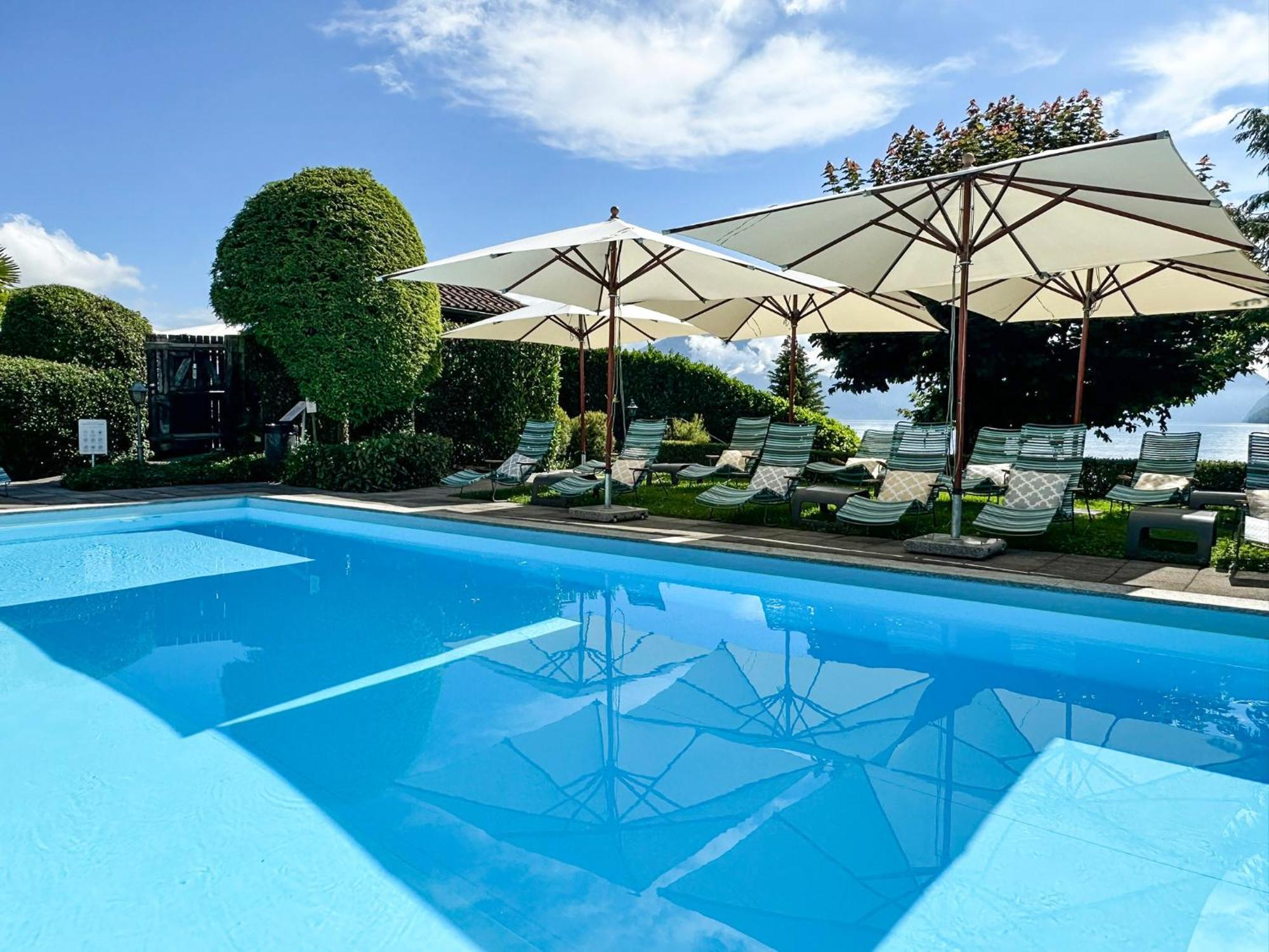 Seehotel Kastanienbaum Luzern Buitenkant foto