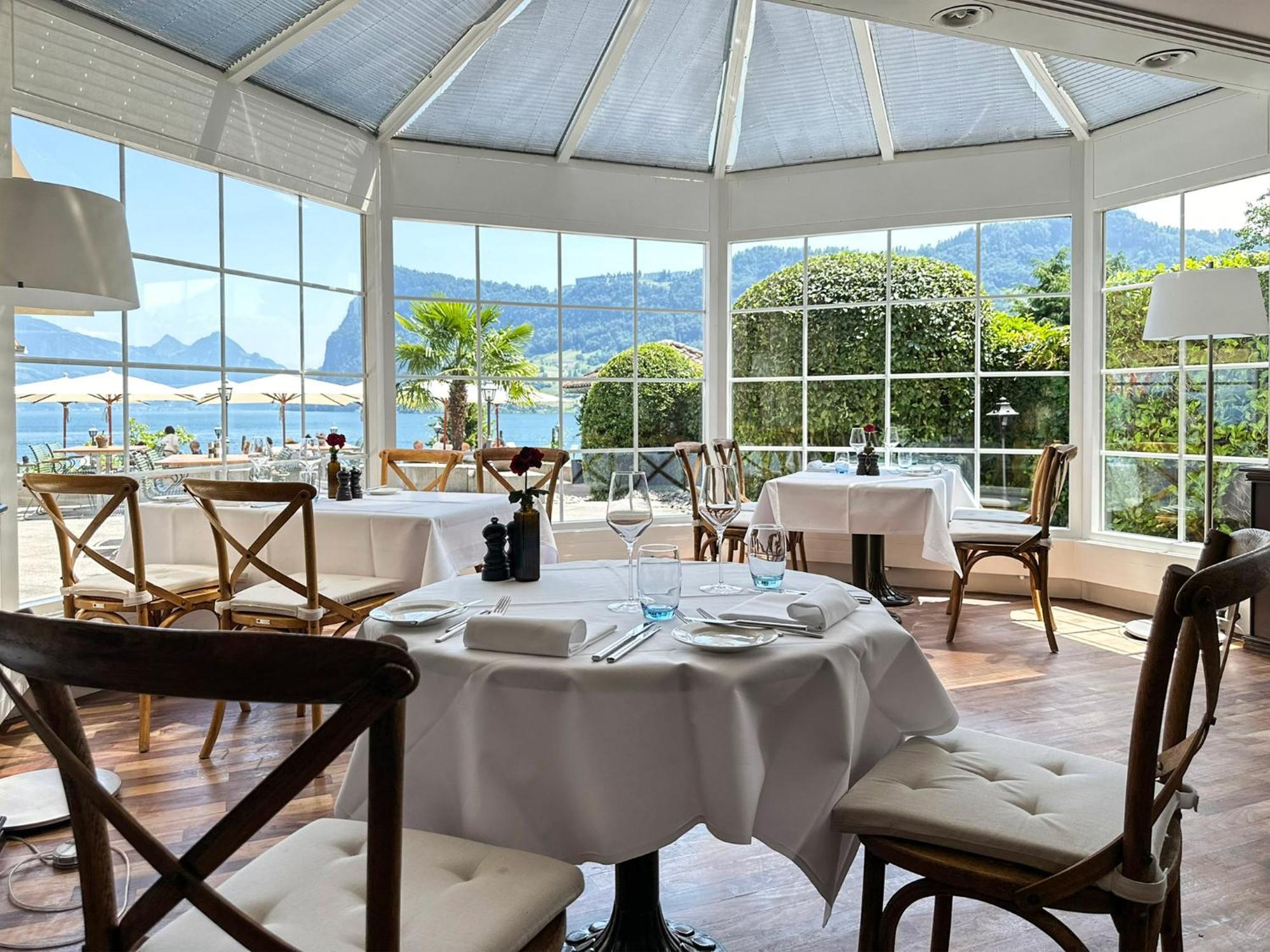 Seehotel Kastanienbaum Luzern Buitenkant foto